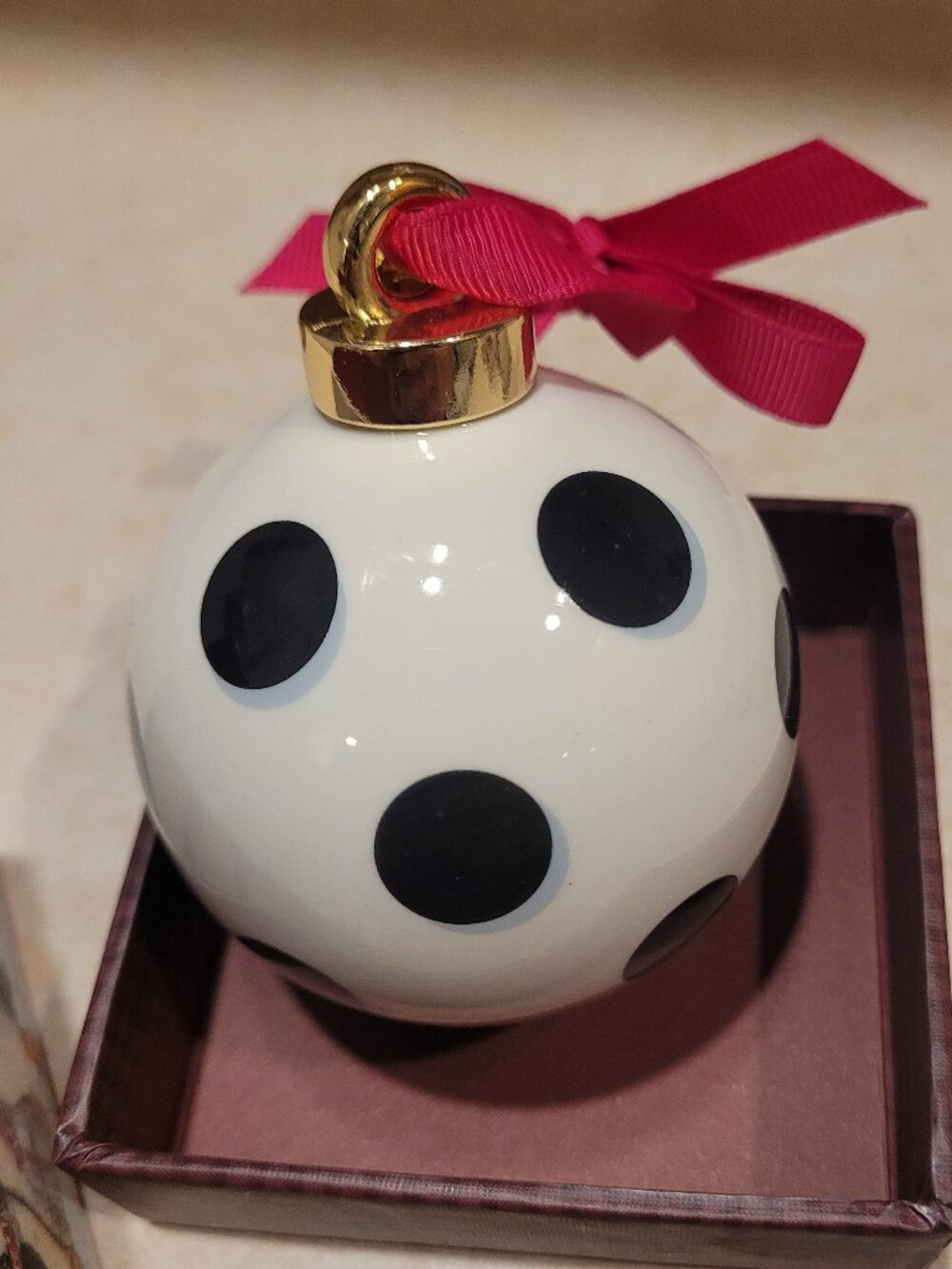 Kate Spade Dot Ornament